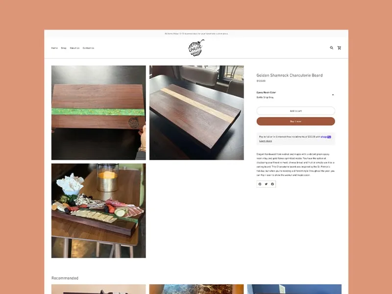 A Livish Woodwork & Decor product detail page