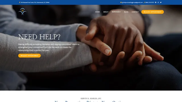 The Gravity Counseling Group homepage